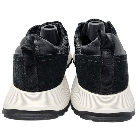 Blondo Lauretta Waterproof Sneakers 11M Black Leather & Textile Upper - Picture 2 of 10